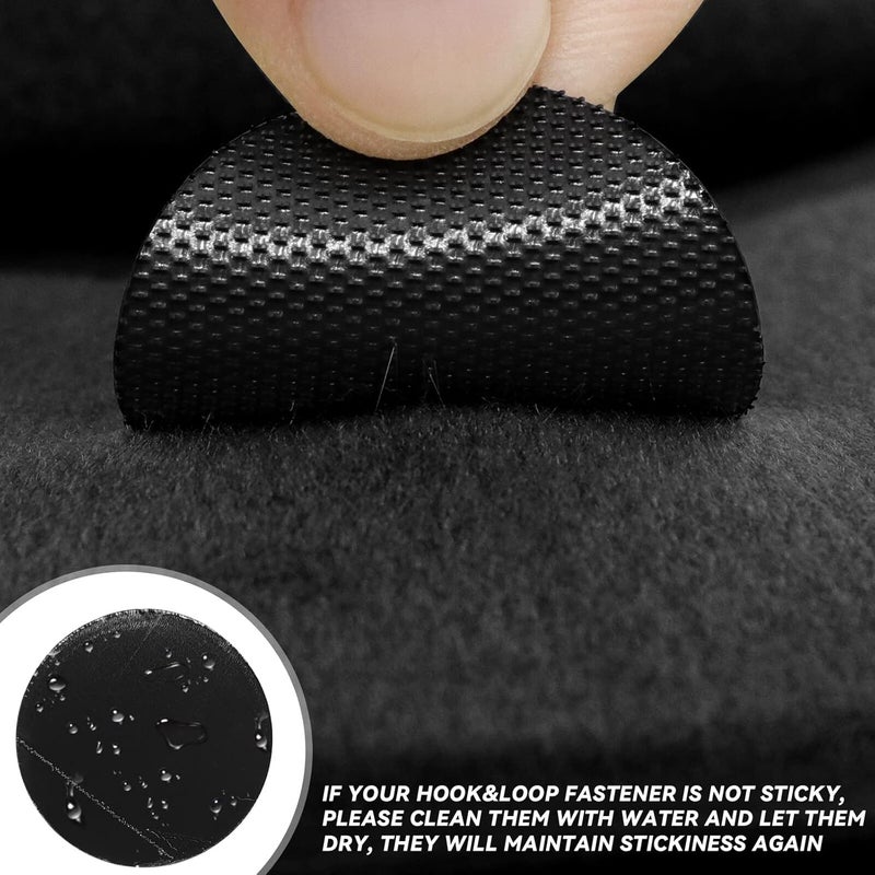 Aoutacc Universal Airsoft Helmet Padding, Replacement Foam Kits Set, Pads and Accessories for Fast/Mich/ACH/USMC/PASGT Helmets (Black) - Image 3